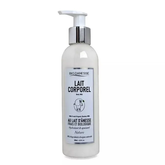 Lait corporel au lait d'&acirc;nesse bio