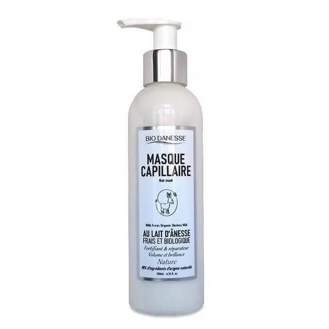 Masque capillaire au lait d'&acirc;nesse bio