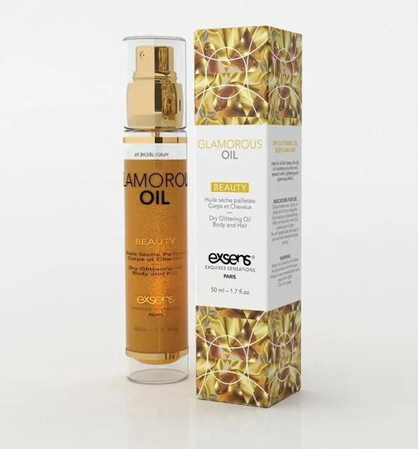Huile sèche Pailleté 50ml Exsens