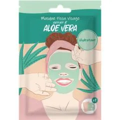 Masque Visage en tissus
- Aloe Vera
