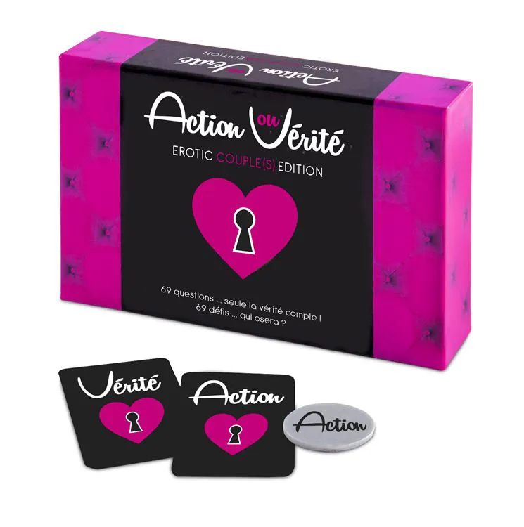 Jeu Action ou Verité EROTIQUE Couple