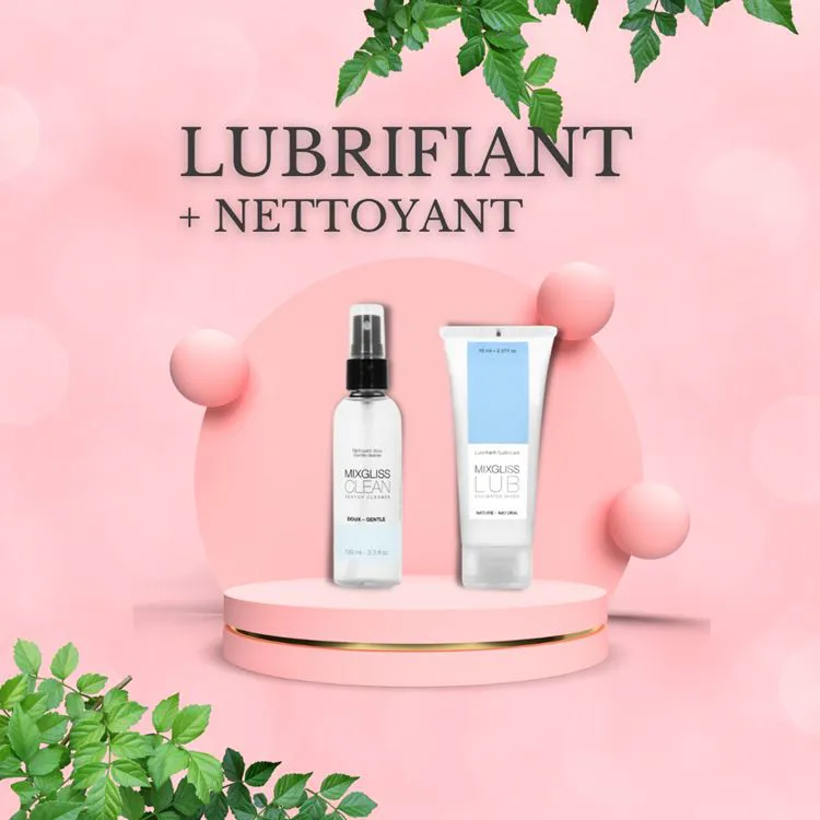 Offre Nettoyant + Lubrifiant nature Mixgliss