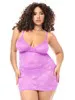 Babydoll violette 3X/4X