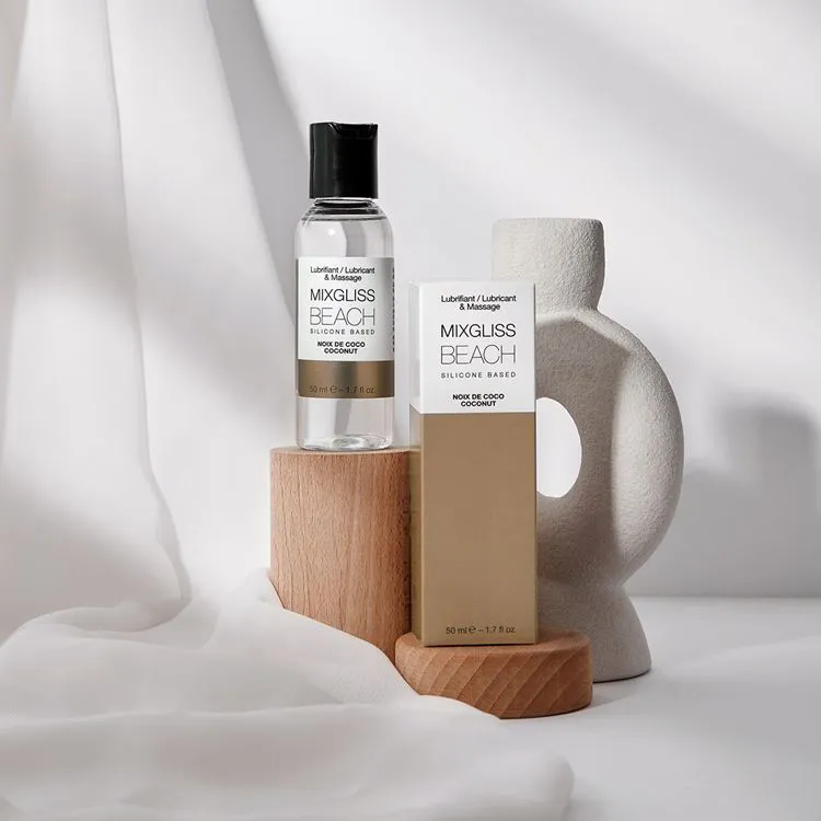 Lubrifiant Mixgliss Silicone - Beach - Coco 50 Ml