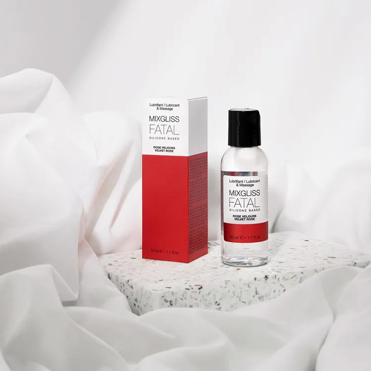 Lubrifiant Mixgliss Silicone Rose Velours 50 Ml