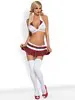 Schooly Costume - Rouge & Blanc - S/M