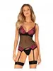 Rosenty guêpière et string XL/XXL