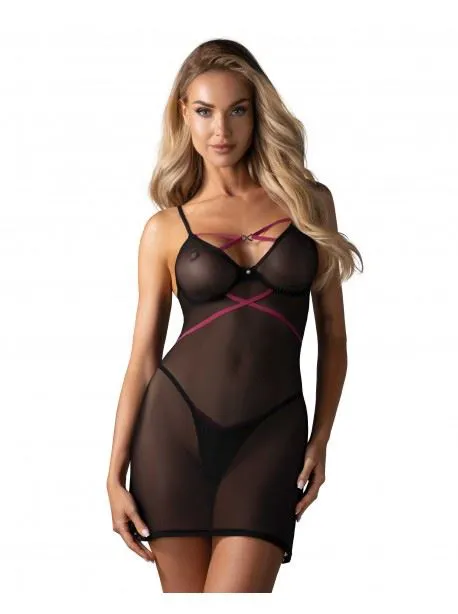 Novenes nuisette et string M/L