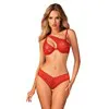 Atenica ensemble 2 pièces Rouge M/L