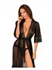 Estiqua peignoir noir M/L