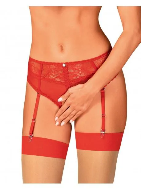 Dagmarie Culotte jarretière RougeM/L