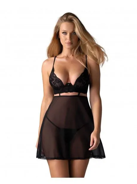 Nutris babydoll et String XL/XXL