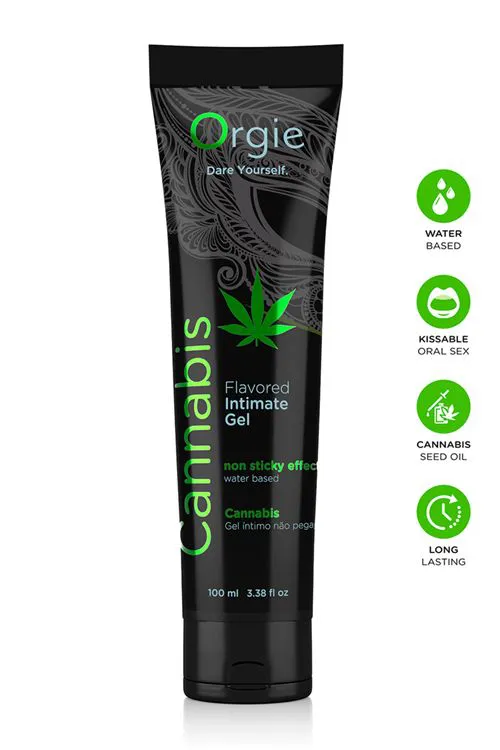 Lubrifiant comestible - Cannabis - 100ml