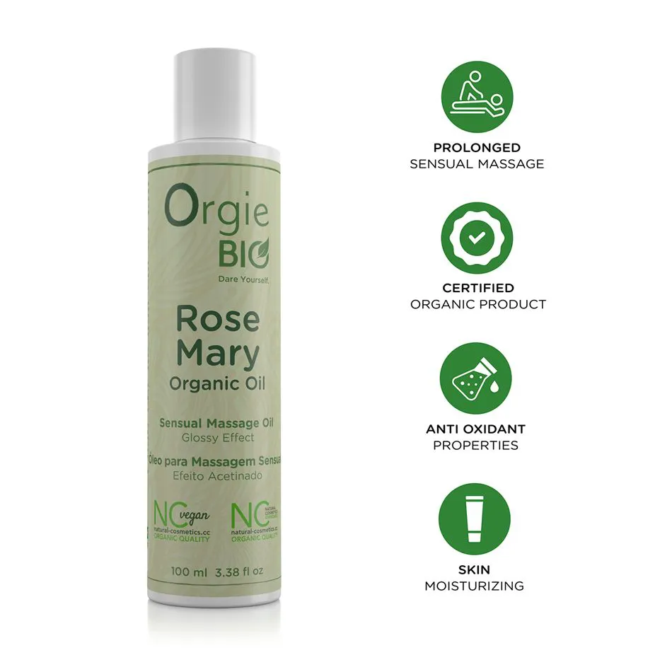 Huile BIO de massage Energisante