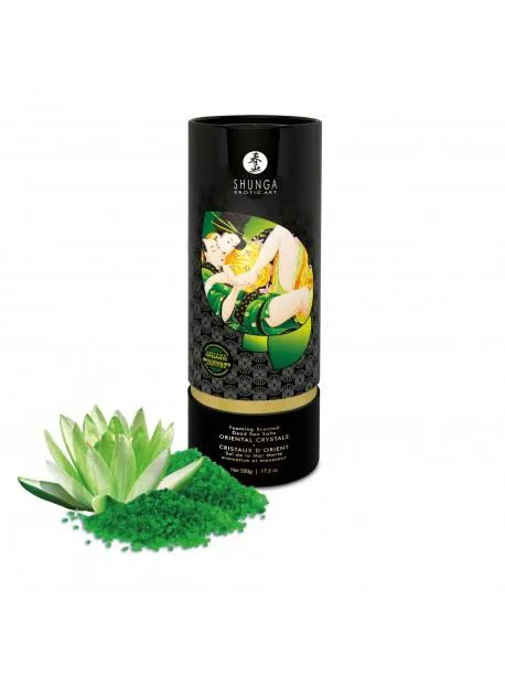 Sels de bain - Cristaux d'orient - Fleur de Lotus 
