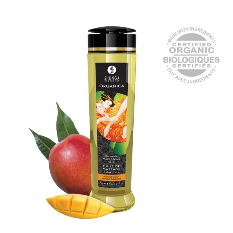 Huile de massage organique - Mangue