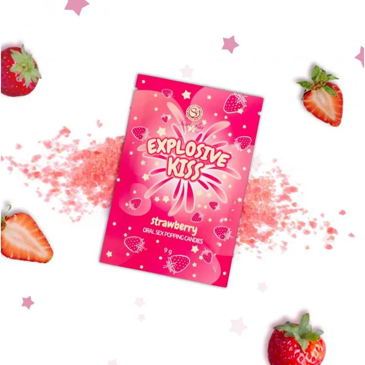 Bonbon explosif Fraise