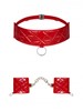 Hunteria Menotte et Collier - Rouge