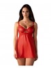 Aliosa nuisette et string - Rouge XXL/XXXL